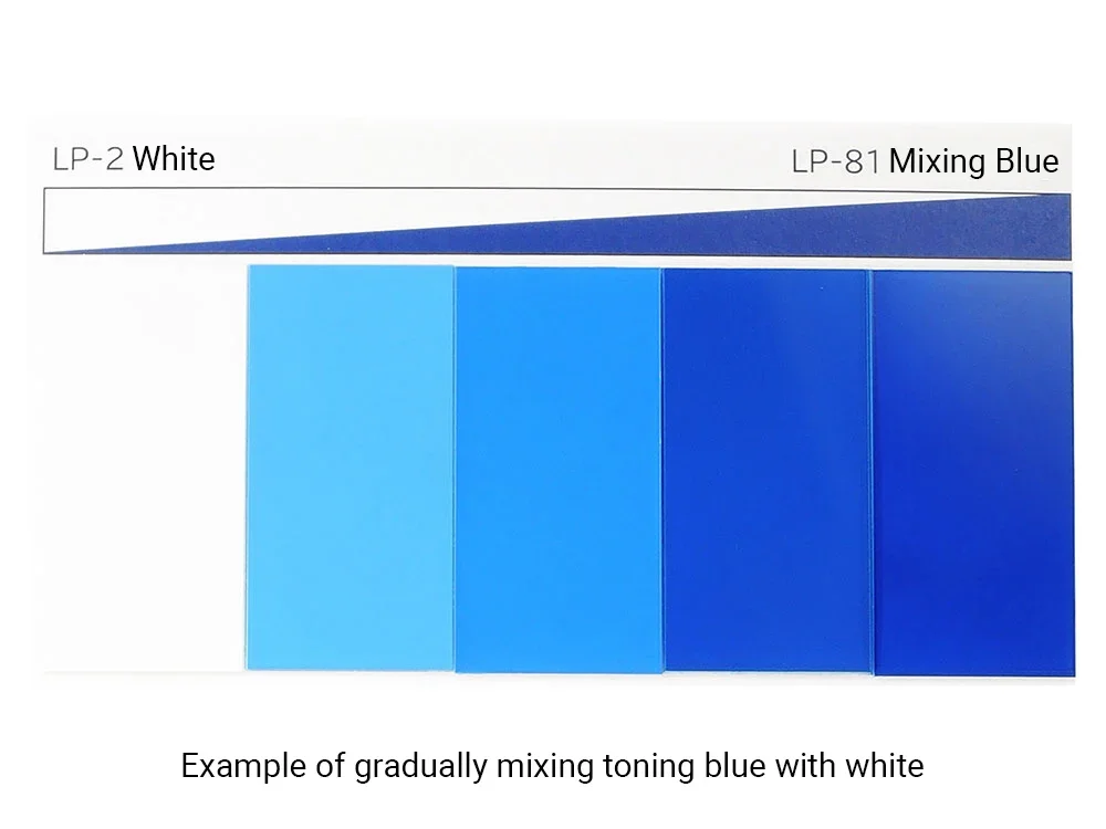 LP-81 Tamiya Lacquer Mixing Blue 10ml - Image 3