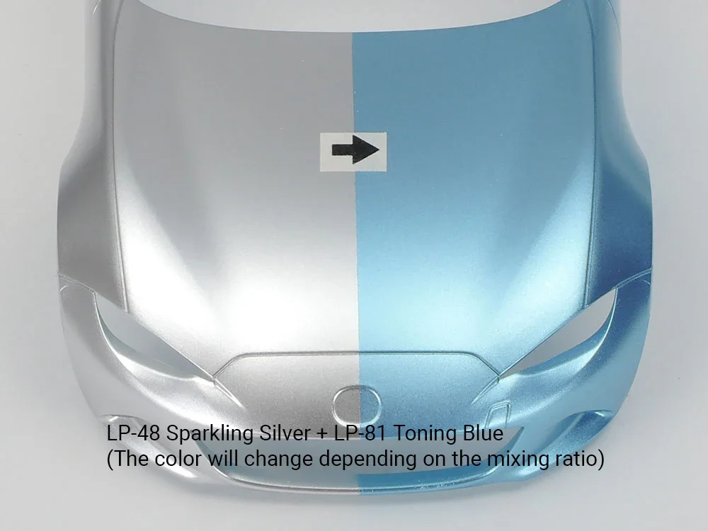 LP-81 Tamiya Lacquer Mixing Blue 10ml - Image 4