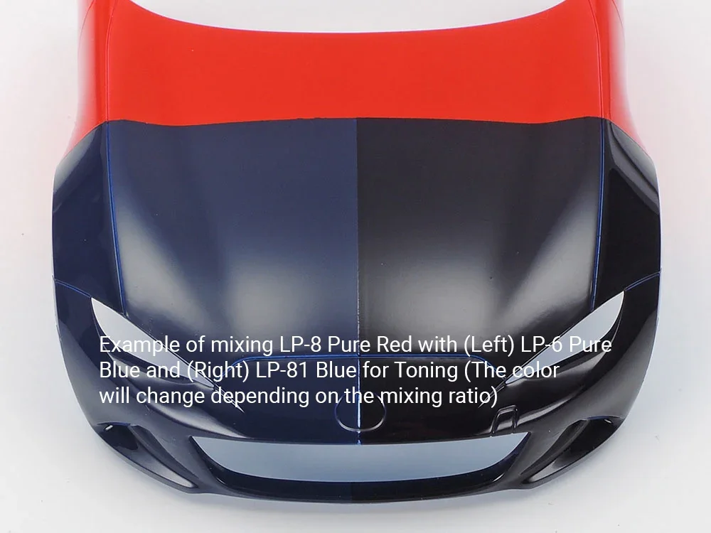 LP-81 Tamiya Lacquer Mixing Blue 10ml - Image 6