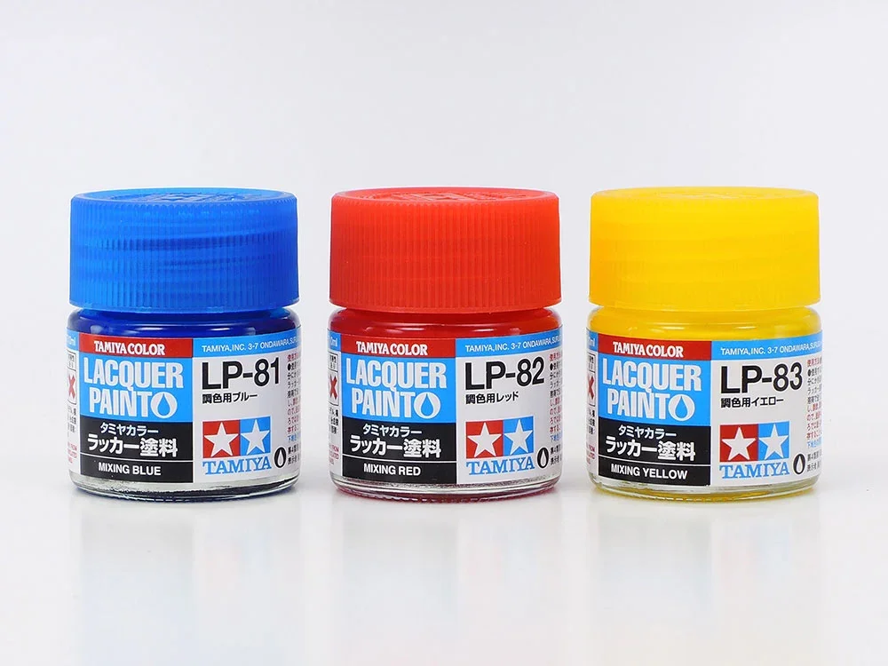 LP-83 Tamiya Lacquer Mixing Yellow 10ml - Image 6